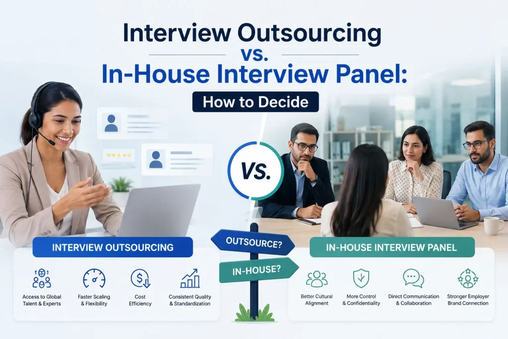 Interview Outsourcing vs. In-House Interview Panel: How to Decide