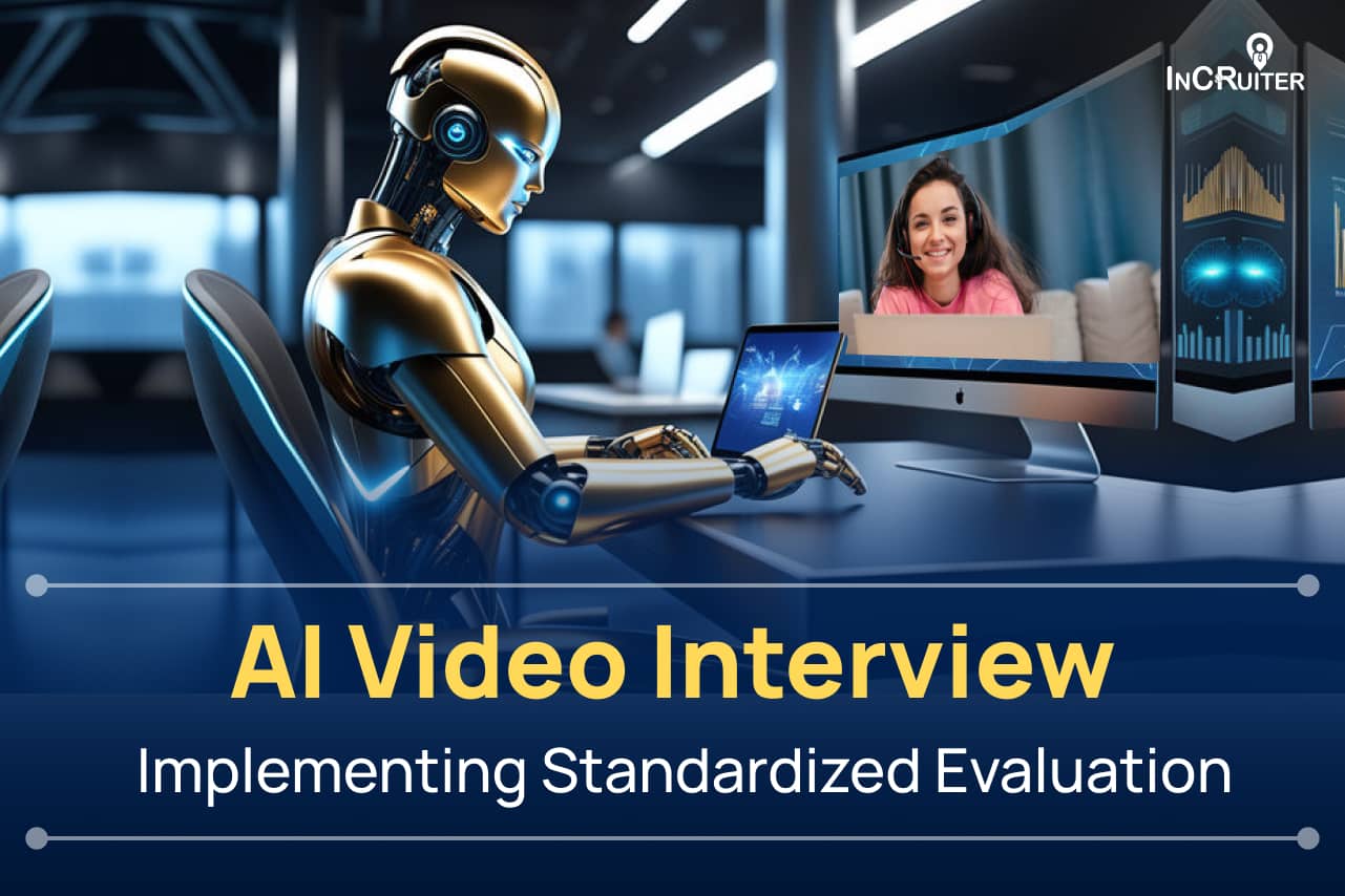 AI video interview software enhancing standardized evaluations in hiring processes