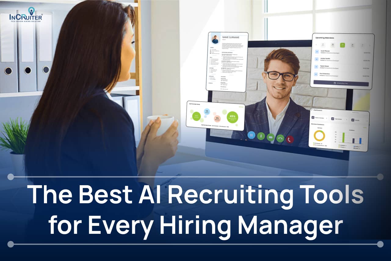 Best AI recruiting tools InCruiter, image showing AI recruiting platform.