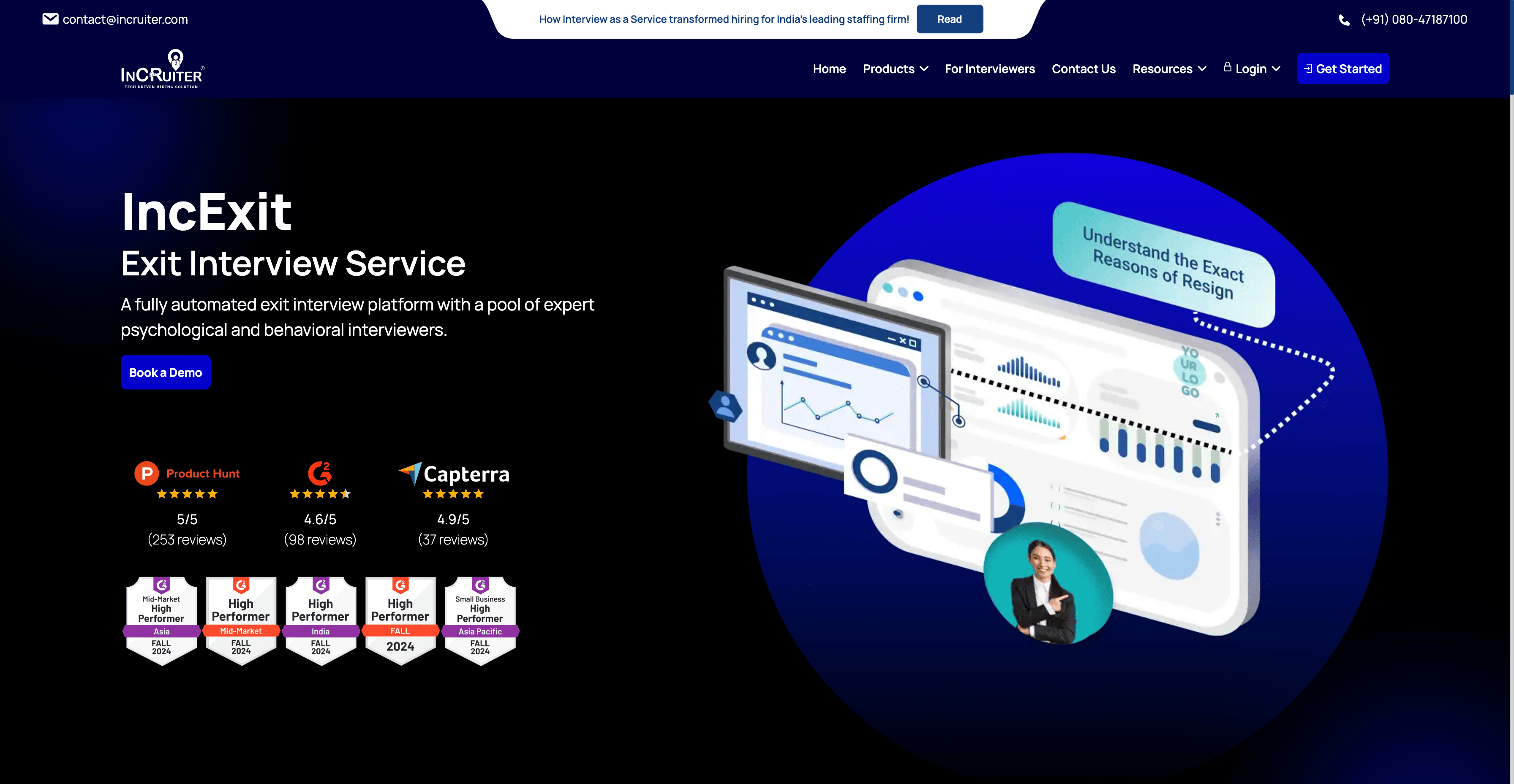 Image showing InCruiter Exit Interview Platform