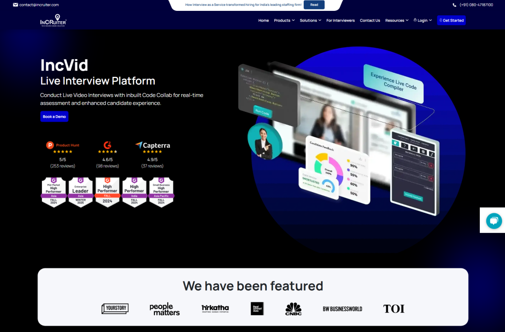 InCruiter Online Interview Platform