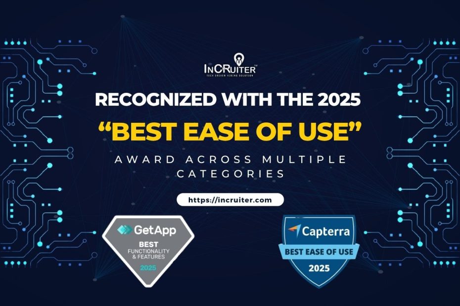 InCruiter Recognized for User-Friendly Hiring Solutions 2025