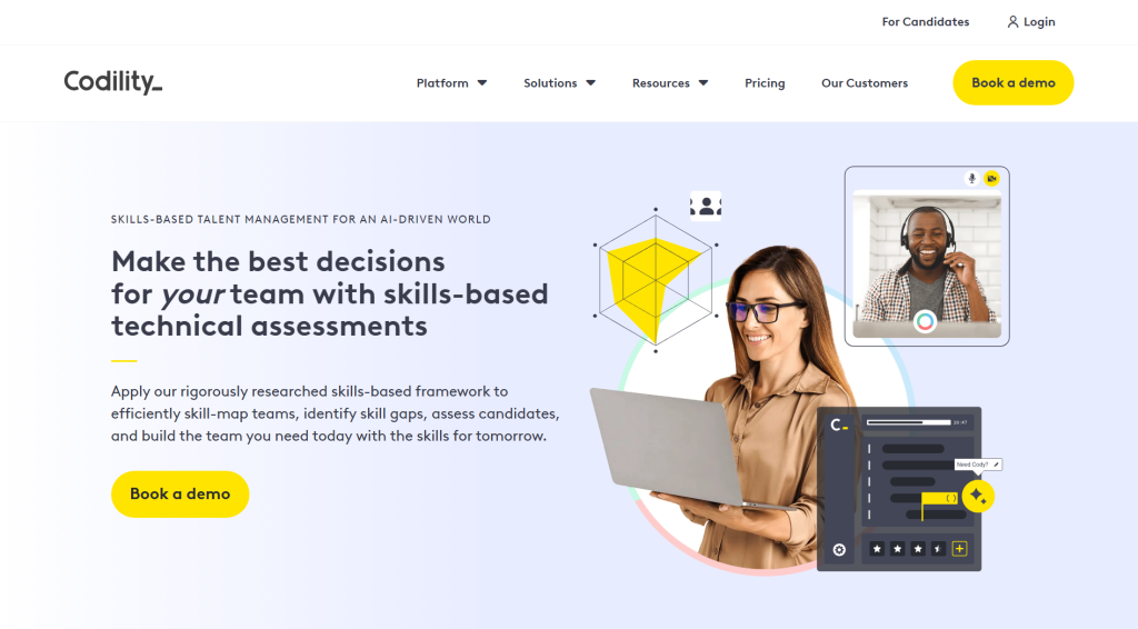 Codility - coding assessment platform