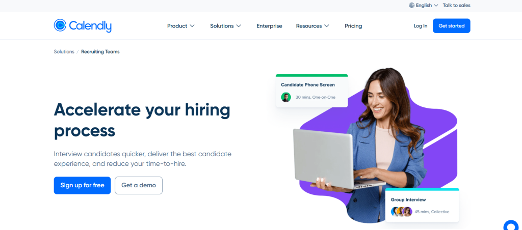 Calendly - Interview scheduling software