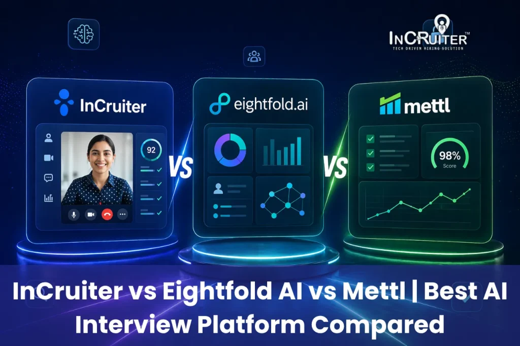 InCruiter vs Eightfold AI vs Mettl (2026): Which AI Interview Platform Actually Wins?