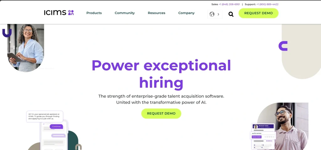 iCIMS, Best for High-Volume Talent Acquisition & Hiring