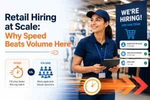 Where retail candidates drop off during a slow hiring process